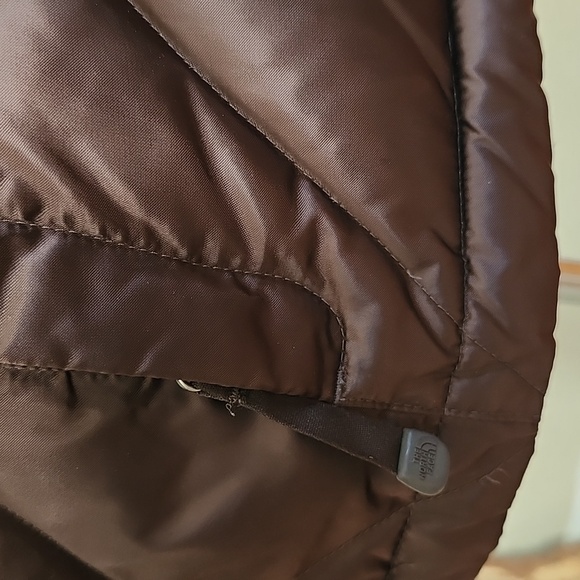The North Face Dark Brown Quilted Down Filled Jacket, L - Picture 5 of 13